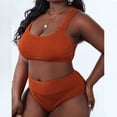 thumbnail image 2 of Conjunto de bikini de dos piezas para mujer, de talla grande, elegante, cómodo y sólido OAVQHLG3B Store lin121212, 2 of 4