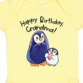 thumbnail image 4 of Inktastic Happy Birthday, Grandma- Cute Penguins Boys or Girls Baby Bodysuit, 4 of 5