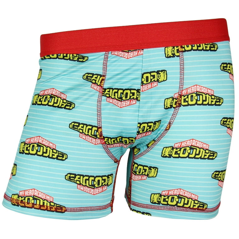 My Hero Academia Anime Cartoon Mens Boxer Shorts Underwear 3pk