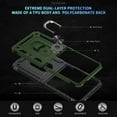 thumbnail image 6 of ELEHOLD Hybrid Rugged Case for Samsung Galaxy Z Flip 7 2025 ,  Metal Magnetic 360° Rotating Ring Holder Kickstand Shockproof Heavy Duty Case for Samsung Galaxy Z Flip 7,Armygreen, 6 of 8