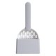 thumbnail image 1 of Kitty Litter Scoop Large Size ABS Portable Durable Cat Litter Sifter Scoop for Home White and Grey, 1 of 1