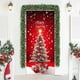 thumbnail image 5 of Cubierta de Puerta Navideña, Decoración para Fiestas Navideñas, Decoración para Puerta con Forma de Árbol de Navidad, Disponible En Stock., 5 of 6