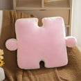thumbnail image 4 of Puzzle Shaped Cushion - Puzzle Piece Throw Pillow, Home Decoration，Puzzle Shaped Pillow for Office Chair Sofa Back Cushion Plush Household Chair, 4 of 6