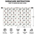 thumbnail image 2 of Blackout Kids Curtains,White Cow Colorful Moo Pattern Childrens Insulated Curtains Set Of 2,Bedroom Essentials,Toddler Room Decor 42x54in(106x137cm), 2 of 5