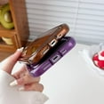 thumbnail image 6 of Oval Shape Clear Camera Lens Protection Soft Compatible with iPhone Case (Coffee,iPhone 11), 6 of 8