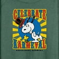 thumbnail image 3 of Peanuts - Snoopy Celebrate Karneval - Women's Lightweight French Terry Long Sleeve Shirt, 3 of 6