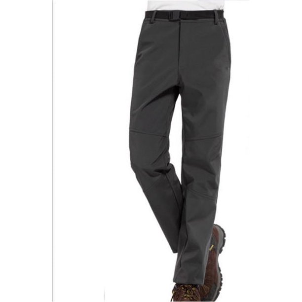 Pantalones de lana para mujer, pantalones de lana de caparazón blando de corte ajustado, pantalones de asalto a prueba de viento e impermeables, pantalones de esquí, pantalones de senderismo al aire