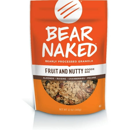 Bear Naked All Natural Granola - Fruit and Nut, 12pk