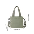 thumbnail image 3 of Women's Nylon Tote Bag Casual Crossbody Shoulder Bag Lightweight Multi-use Bag For Daily Work Travel, 3 of 6