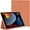 Papaya, variant on JETech Case for iPad 10.2-Inch (2021/2020/2019 Model, 9/8/7 Generation), Double-fold Stand with Shockproof TPU Back Cover, Auto Wake/Sleep (Papaya)
