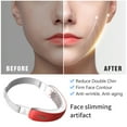 thumbnail image 4 of stanreset Face Massager V Line Lifting Chin Massager Microcurrent Heating Facial Skin Tightening Device, Red Red NO1, 4 of 6