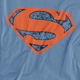 thumbnail image 2 of Superman Vintage Shield Collage Women's T Shirt, Carolina Blue, X-Large, 2 of 6