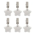 thumbnail image 4 of 6Pcs Tablecloth Weights Marble Stainless Steel Small Size Waterproof Rustproof Durable Clip On Weights for Party PicnicStar, 4 of 9