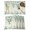 Off White, variant on Green Eucalyptus Leaves Placemats Set of 12, Summer Botanical Daisy Floral Placemats for Dining Table, Place Mats for Kitchen Tabletop, Waterproof Wipeable Dining Table Mats Set