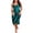 Blue Green, variant on Women's Sleepwear Silk Pajamas Dress Satin Sleeveless Cami Party Dress New Year's Eve Outfits