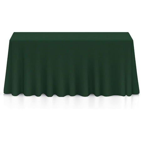 

Lann s Linens - 70 x 120 Premium Tablecloth for Wedding / Banquet / Restaurant - Rectangular Polyester Fabric Table Cloth - Ivory