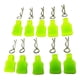 thumbnail image 2 of 10 clips para carrocería de coche RC con pasadores R y 10 pestañas para modelos SCX24 1/24 1/18 RC. Verde, 2 of 4