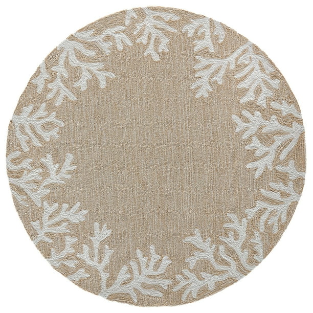 liora manne capri coral border indoor outdoor rug