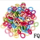 thumbnail image 1 of 200 Piezas Gomas Para El Cabello Coloridas, Gomas Elásticas Para El Cabello Para Niños, Accesorios Para El Cabello Sin Costuras De Color Caramelo, Gomas Para El Cabello De Cola De Caballo De Algodón, 1 of 1