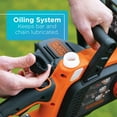 thumbnail image 5 of BLACK+DECKER 40V MAX Cordless Chainsaw, 12-Inch, Battery and Charger Included, 5 of 17