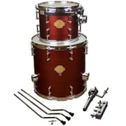 Sawtooth Command Extension Tom Pack, 8" Tom & 14" Floor Tom, Red Streak