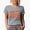 Heather Grey, variant on Livin That Baseball Mom Life, Supportive Mother Quote, Groovy Retro Wavy Text Merch Gift, White T-Shirt, 3XL
