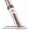 thumbnail image 5 of L'ange Hair Le Curl 1.25" Titanium Curling Wand | All Hair Types | Clip Free Barrel | Versatile Waves, 5 of 8