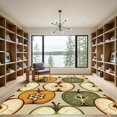 thumbnail image 2 of ODIKA 8'x10' Machine Washable Non-Slip Area Rug, Graphic Beige High Traffic Rug, Beige, 1181326, 2 of 7