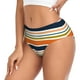thumbnail image 2 of Fotbe Colorful Pastel Stripes Calzones Estampados para Mujer – Ropa Interior de Algodón, Cómoda, Suave y Elástica-Small, 2 of 6