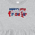 thumbnail image 4 of Inktastic Daddy's Little Firecracker Girls Baby Dress, 4 of 5