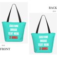 thumbnail image 4 of Custom Tote Bag With Logo Photo, Custom Bag, Personalized Shopping Bags Reusable Grocery Bags Bulk For Work Travel Gifts, 4 of 8