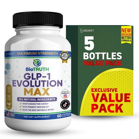 GreenVify BioTruth GLP-1 Evolution Max – Daily & Lifestyle Support Supplement, Adult Nutritional Formula