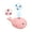 Pink whale toy *1+ suspended ball *2, variant on Whale Floating Ball Cat Toy, Electric Floating Blow Pipe Ball Toys, Interactive Cat Toy Balls, Rechargeable Whale Bladeless Fan Levitation Flying Balls, Engaging Entertainment Toys
