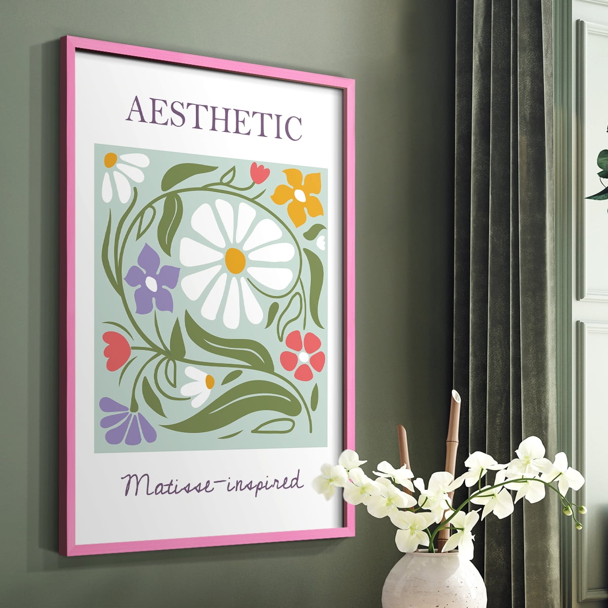Matisse LVIII Framed Print - Solid Wood
