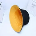 thumbnail image 4 of COCOpeaunt Double-sided Wearing Cap Solid Color Bucket Hat Men Women Sun Hat Reversible Fisherman Hat Summer Panama Cap Sun Fishing Gorros, 4 of 6