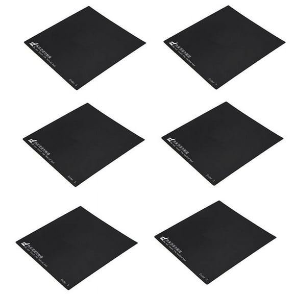 6X 3D Printer Accessories 235X235mm Hot Bed Platform Sticker Adapted for Ender-2 Ender-3