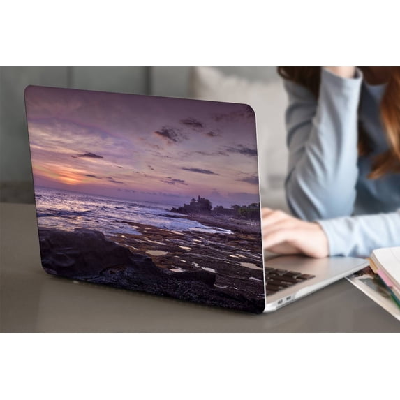 KSK KAISHEK Hard Shell Case Cover Only Compatible Old MacBook Pro 15 inchs with Retina Display No Touch + Black Keyboard Cover 2015 - 2012 A1398, Purple series 0078