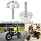 thumbnail image 3 of 2pcs Motorcycle Handlebar CNC Screw Plug Aluminium Alloy Fit for Honda Z50J MONKEY DAX CT70 Z50R 50Silver, 3 of 5