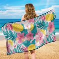 thumbnail image 4 of Garronmavis Stain Resistant Breathable Tropical Pineapple Front Car Seat Towel Cover Ideal for Post Workout Sports Outdoor Use Universal Fit Washable Easy Installation for Cars SUV Truck Sedan Van, 4 of 9