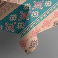 thumbnail image 5 of Multicolor Geometric Boho Pattern Square Tablecloth,Waterproof Square Table Cover,Wipeable Spillproof Washable Table Cover for Home Kitchen Party Decor 42"X42"(107x107cm), 5 of 6