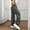 Dark Gray, variant on Womens Side Pocket Cargo Pants, Side Multi Layer Utility Cargo Pocket Elastic Drawstring High Waist Straight Wide Leg Casual Daily Pants, Pink M