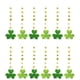 thumbnail image 1 of 12 colgantes de trébol de papel. Accesorios de papel para el Día de San Patricio., 1 of 5
