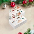 thumbnail image 5 of 10 Pcs Christmas Party Gift Boxes, Christmas Paper Candy Boxes, Empty Candy Cookie Boxes, Sweet Party Favour Boxes for New Year Christmas Decorations, 5 of 7
