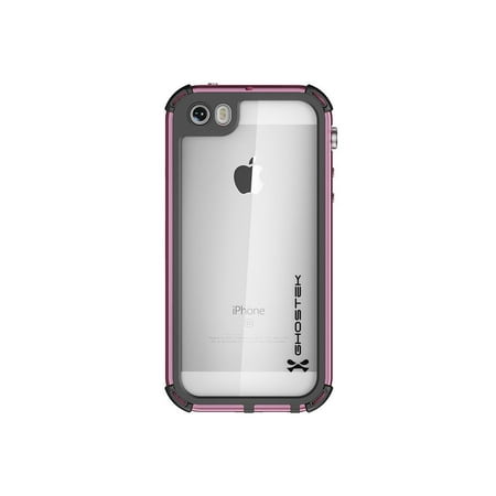 iPhone SE Waterproof Case, Ghostek Atomic 3 Series for Apple iPhone 5, 5S & SE | Underwater | Shockproof | Dirt-Proof | Snow-Proof | Aluminum Frame | Adventure Ready | Ultra Fit | Swimming (Best Waterproof Shockproof Iphone 5s Case)