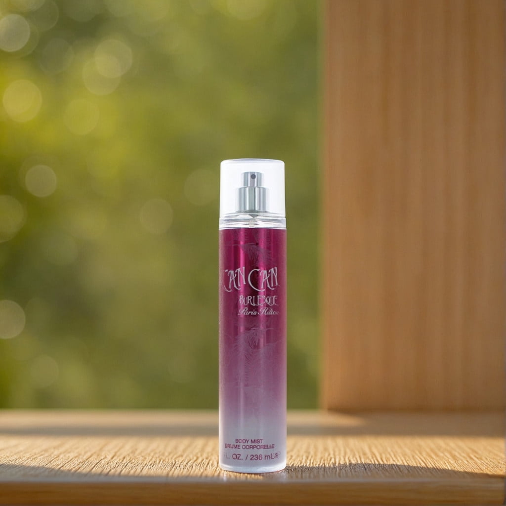 Paris Hilton Can Can Burlesque 8 oz Body Spray for Women, Floral