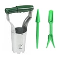 thumbnail image 2 of jiaroswwei 1 Set Effective High Hardness Transplanter Metal Ergonomic Anti-slid Plant Starter for Gardening, 2 of 8