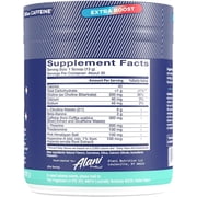 Alani Nu Pre-workout+ Powder, Rocket Pop, 30 Servings, 300mg Caffeine