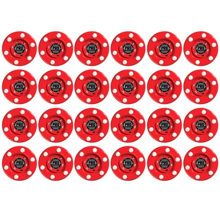 Franklin Sports Pro Commander Puck 24 pc - Red