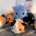 thumbnail image 3 of Drôle Peluche Réversible Chat Gato Peluche Enfants Animaux en Peluche Licorne Poupée Réversible Double Face Jouets Mignons pour Pulpos A05, 3 of 6