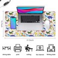 thumbnail image 5 of Long Mouse Pads for Desk,Colorful Cartoon Dinosaurs SeaCreatures Desk Mats on Top Of Desks, Desk Mouse Pad Extra Large with 3mm Non-Slip Base and Stitched Edge for Gaming,Work,Home 31.5"x15.7", 5 of 5
